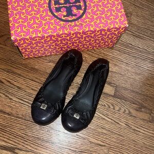 Tory Burch Pink & Yellow Logo Shoe Box